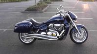 Avgassystem swept exhaust chrome m1800r
