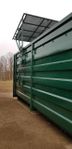 Flis Grönfoder Container, Hydraulisk Baklucka