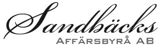 Sandbäcks Affärsbyrå AB